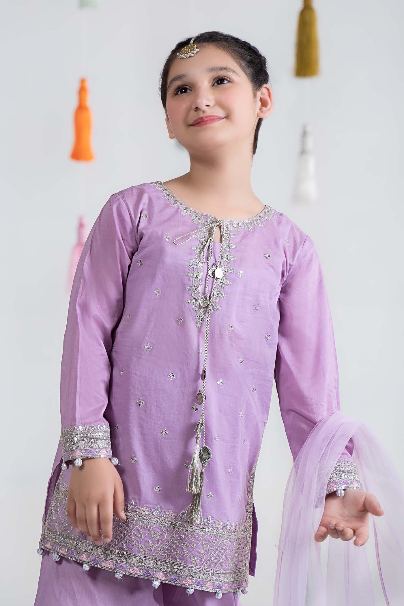 3 Piece Dyed Lawn Suit