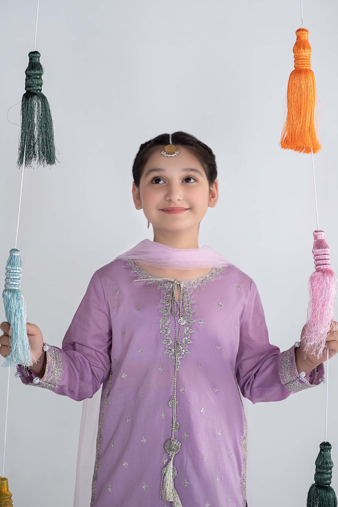 3 Piece Dyed Lawn Suit