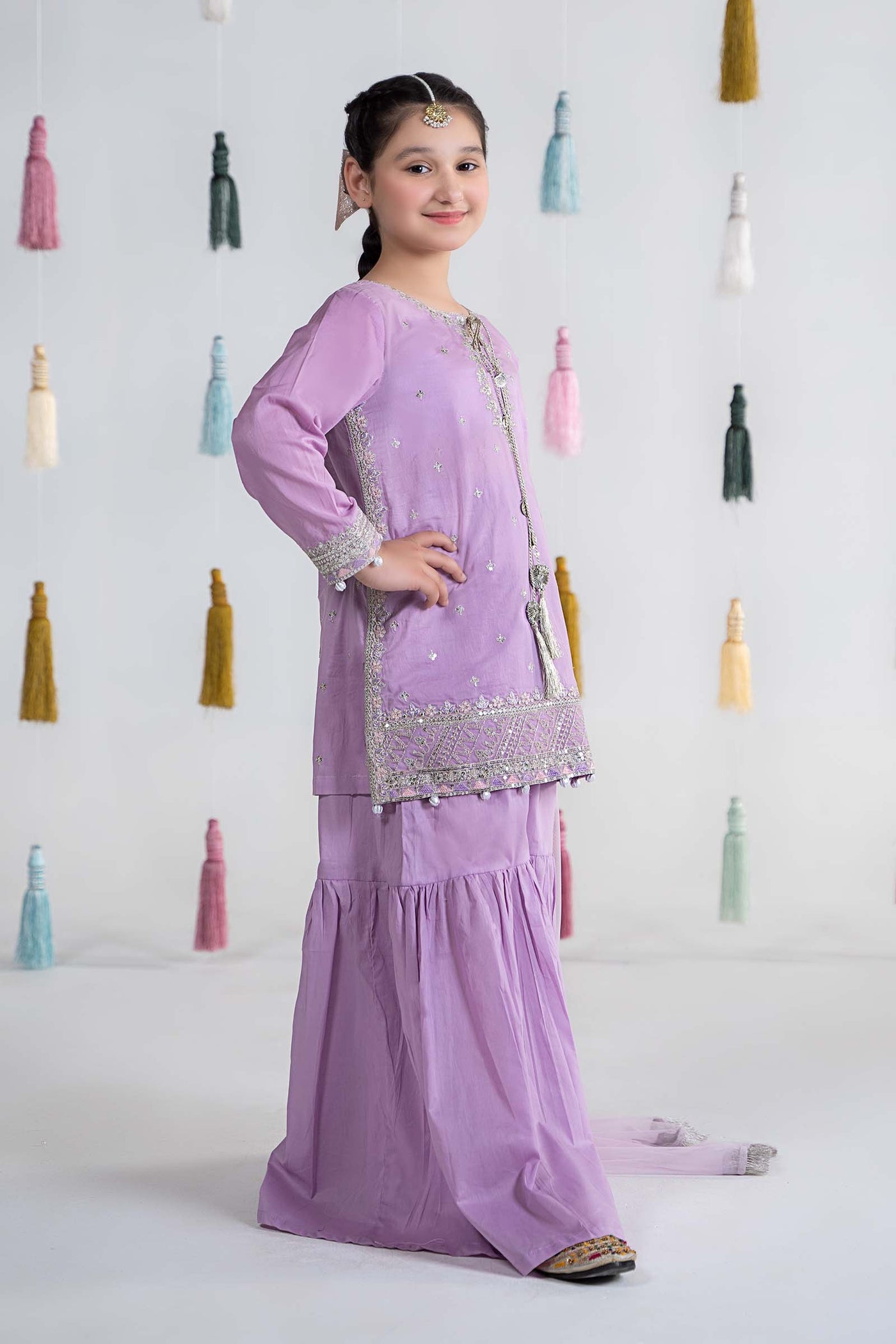 3 Piece Dyed Lawn Suit