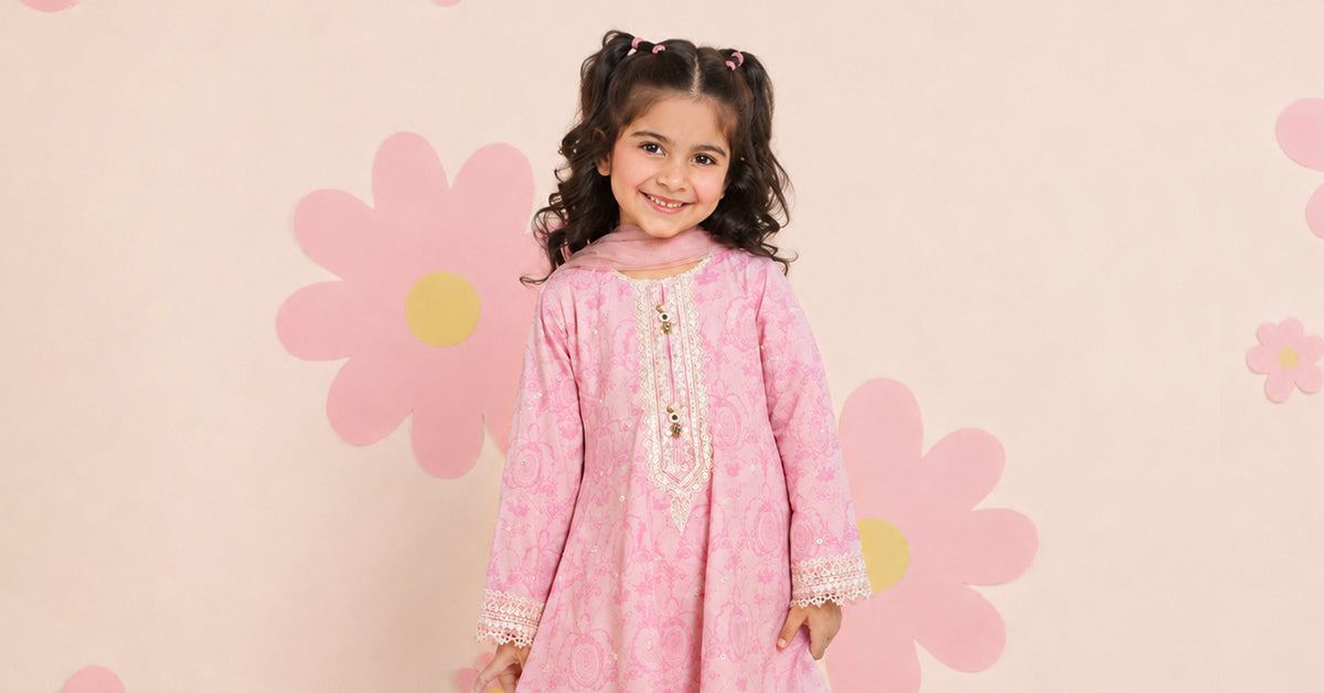 3 Piece Embroidered Lawn Suit