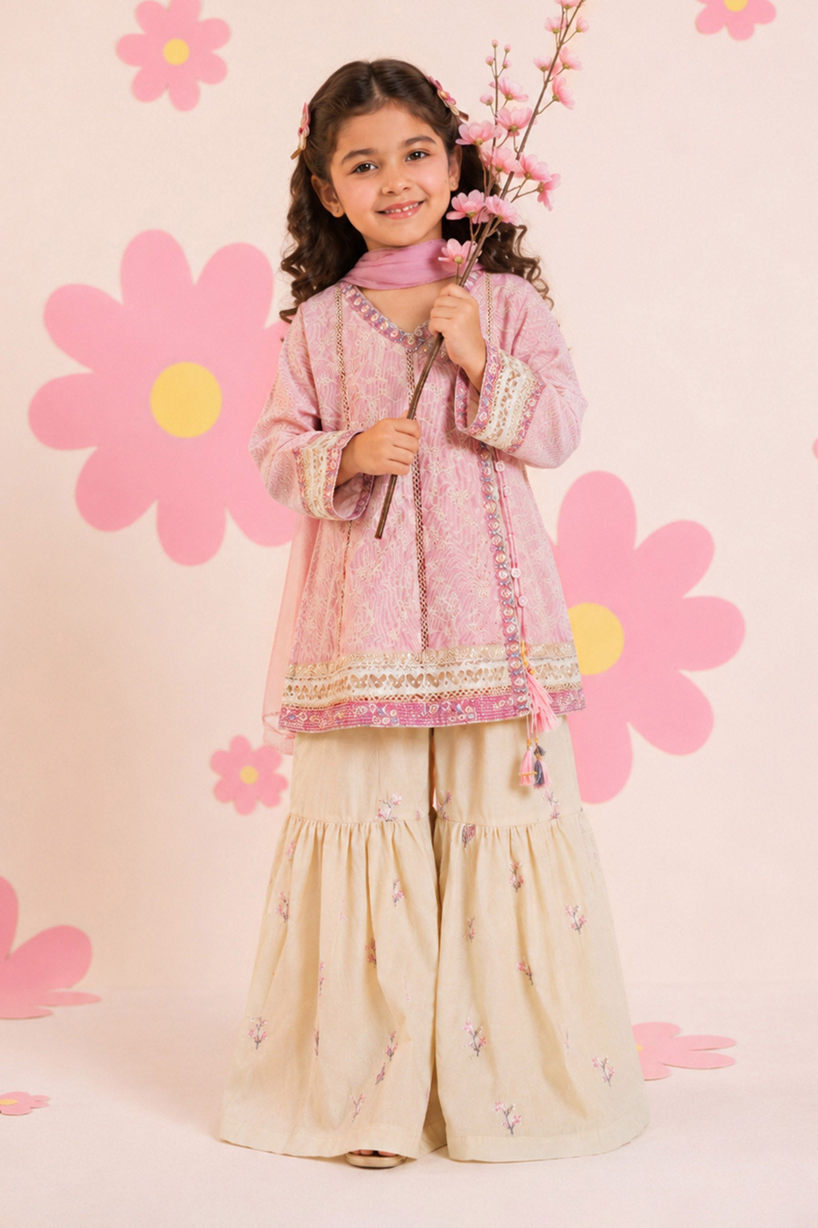 3 Piece Embroidered Lawn Suit