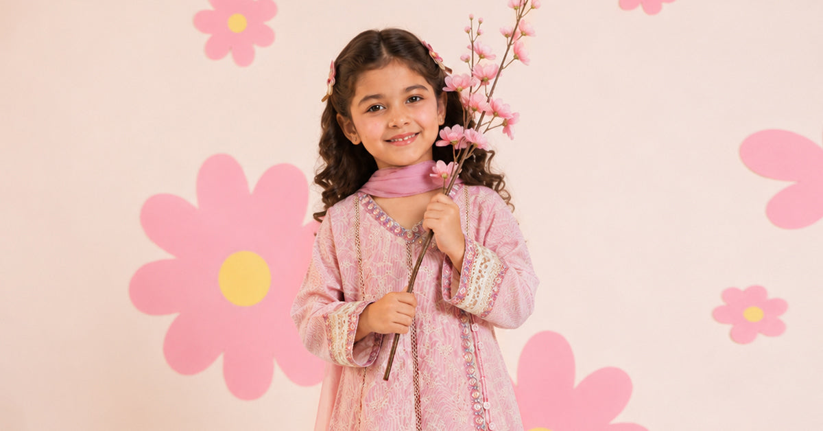 3 Piece Embroidered Lawn Suit