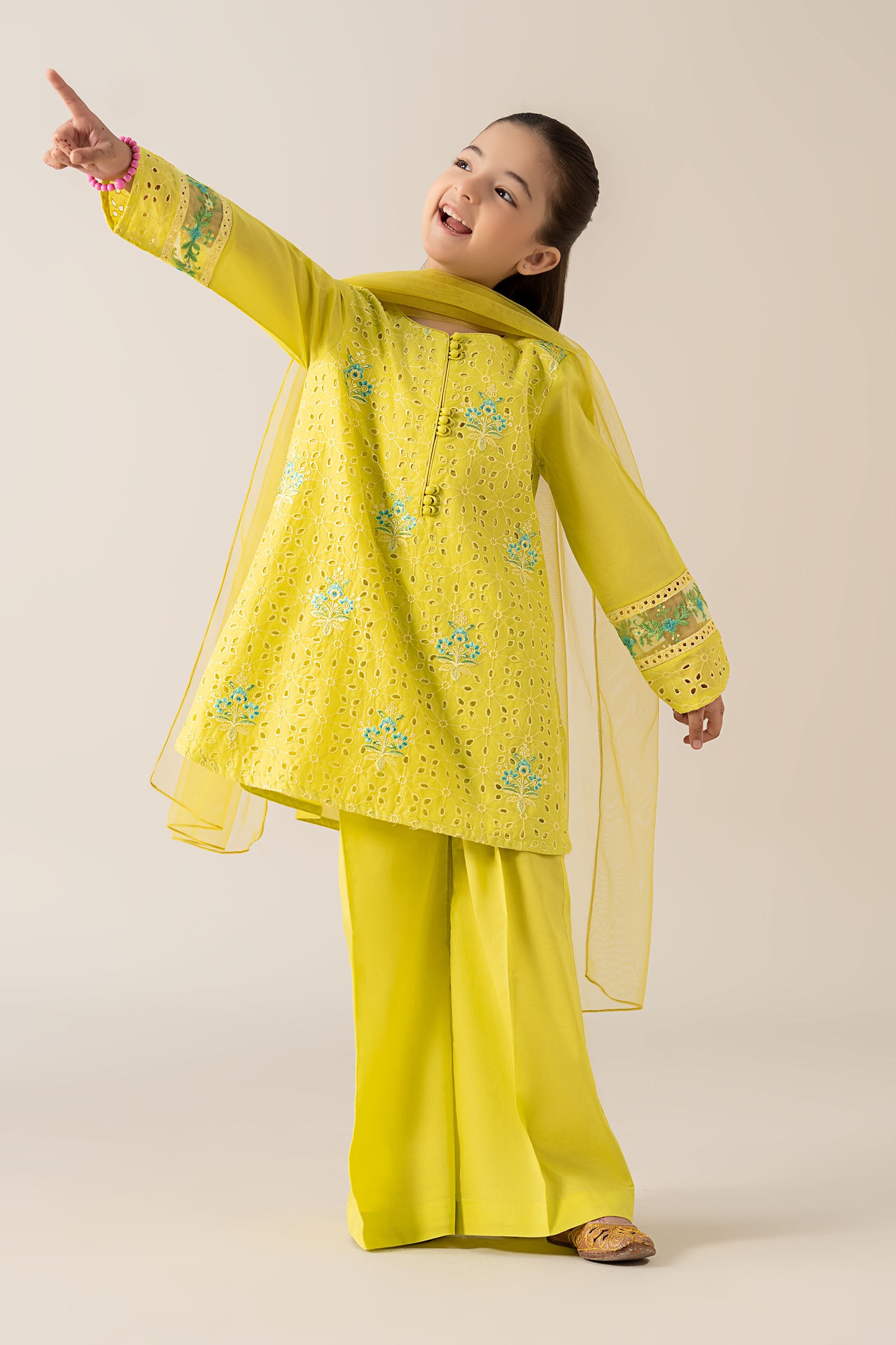 3 Piece Embroidered Lawn Suit