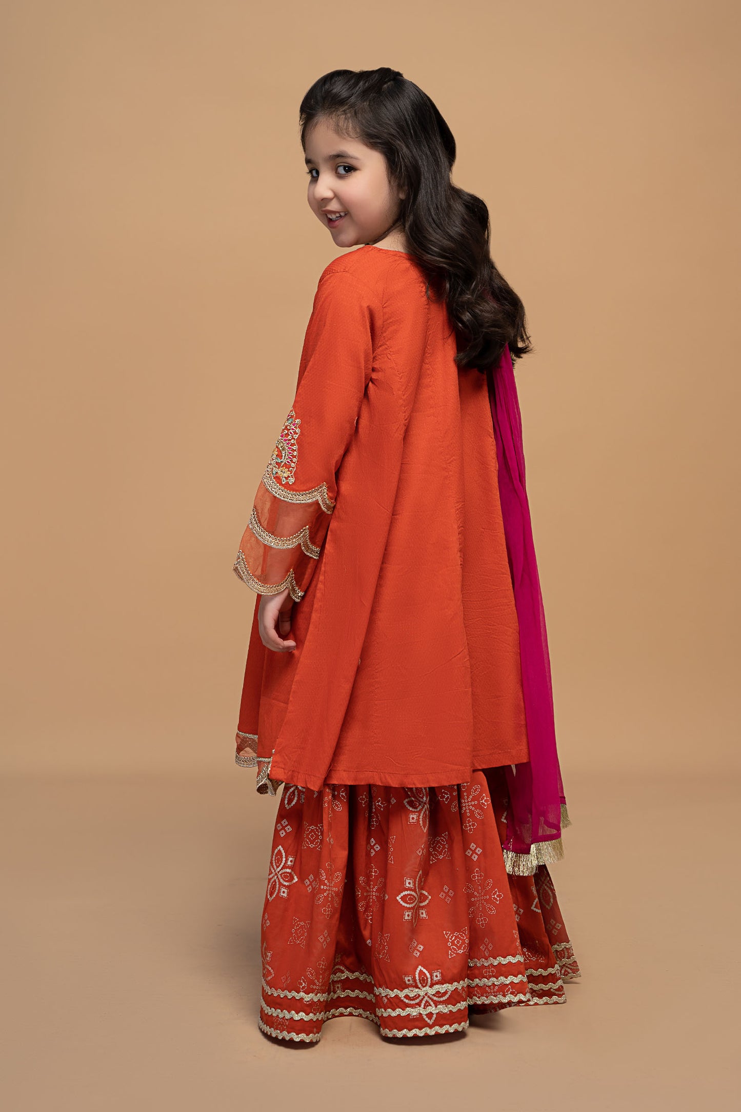 3 Piece Embroidered Suit