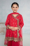 3 Piece Embroidered Jacquard Suit