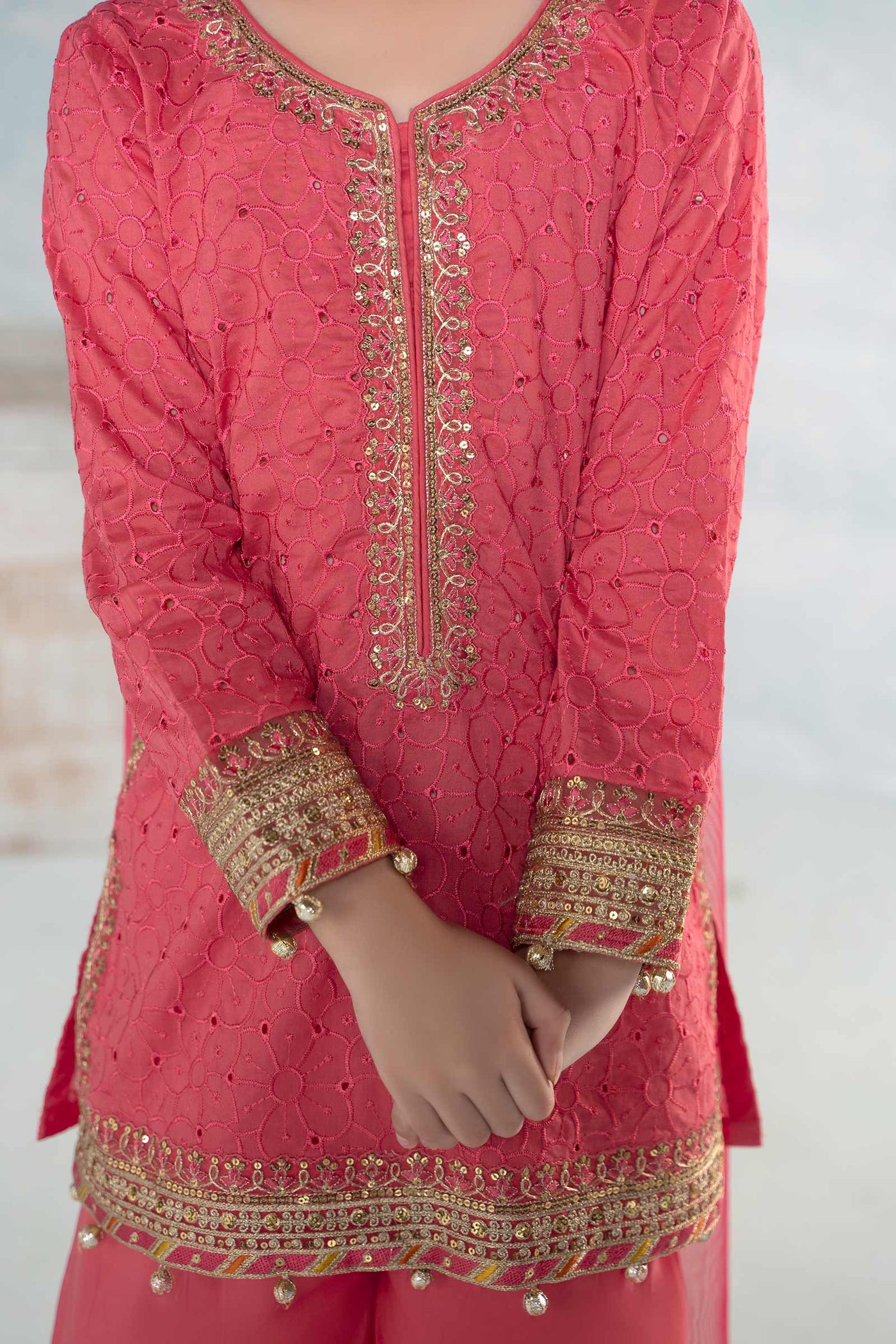 3 Piece Embroidered Lawn Suit | MKD-EF24-14