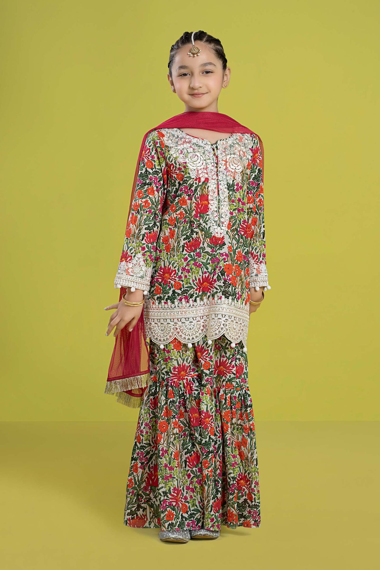 3 Piece Embroidered Lawn Suit