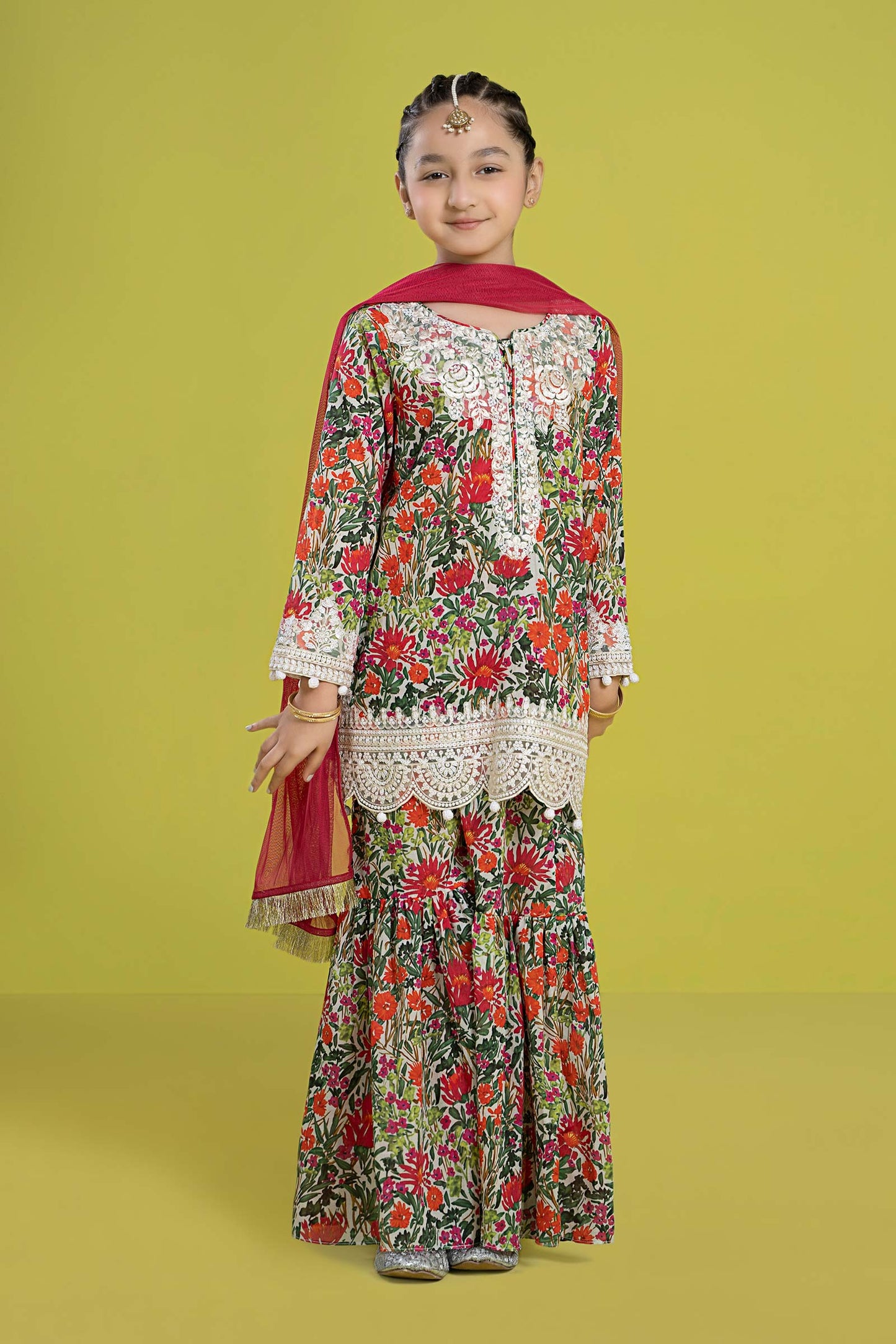 3 Piece Embroidered Lawn Suit