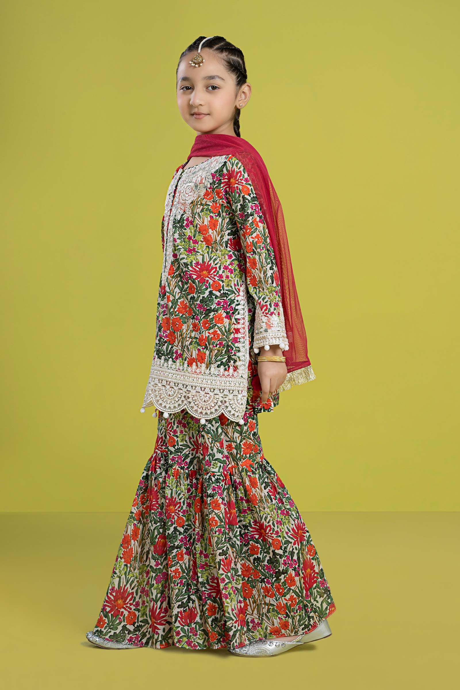 3 Piece Embroidered Lawn Suit