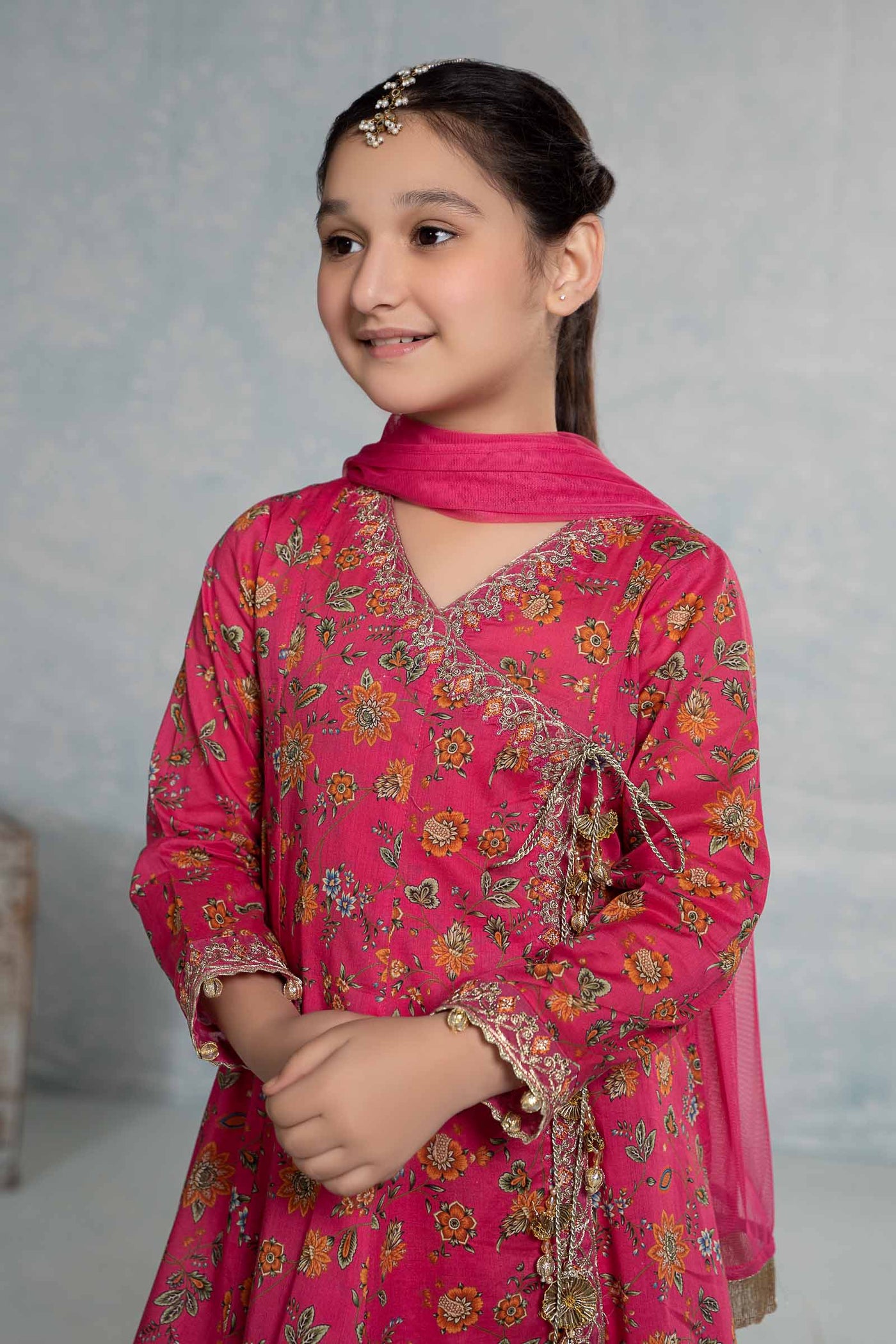 3 Piece Embroidered Lawn Suit | MKD-EF24-28
