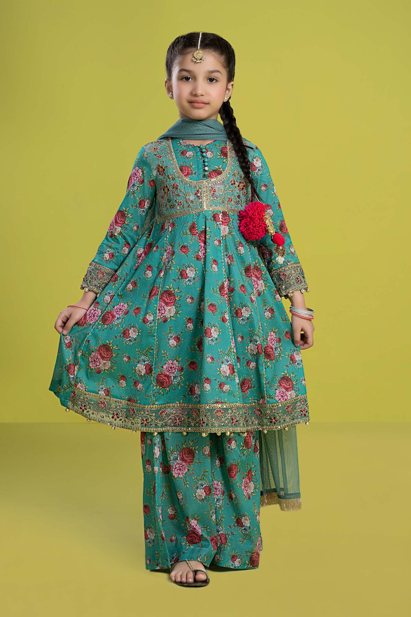 3 Piece Embroidered Lawn Suit