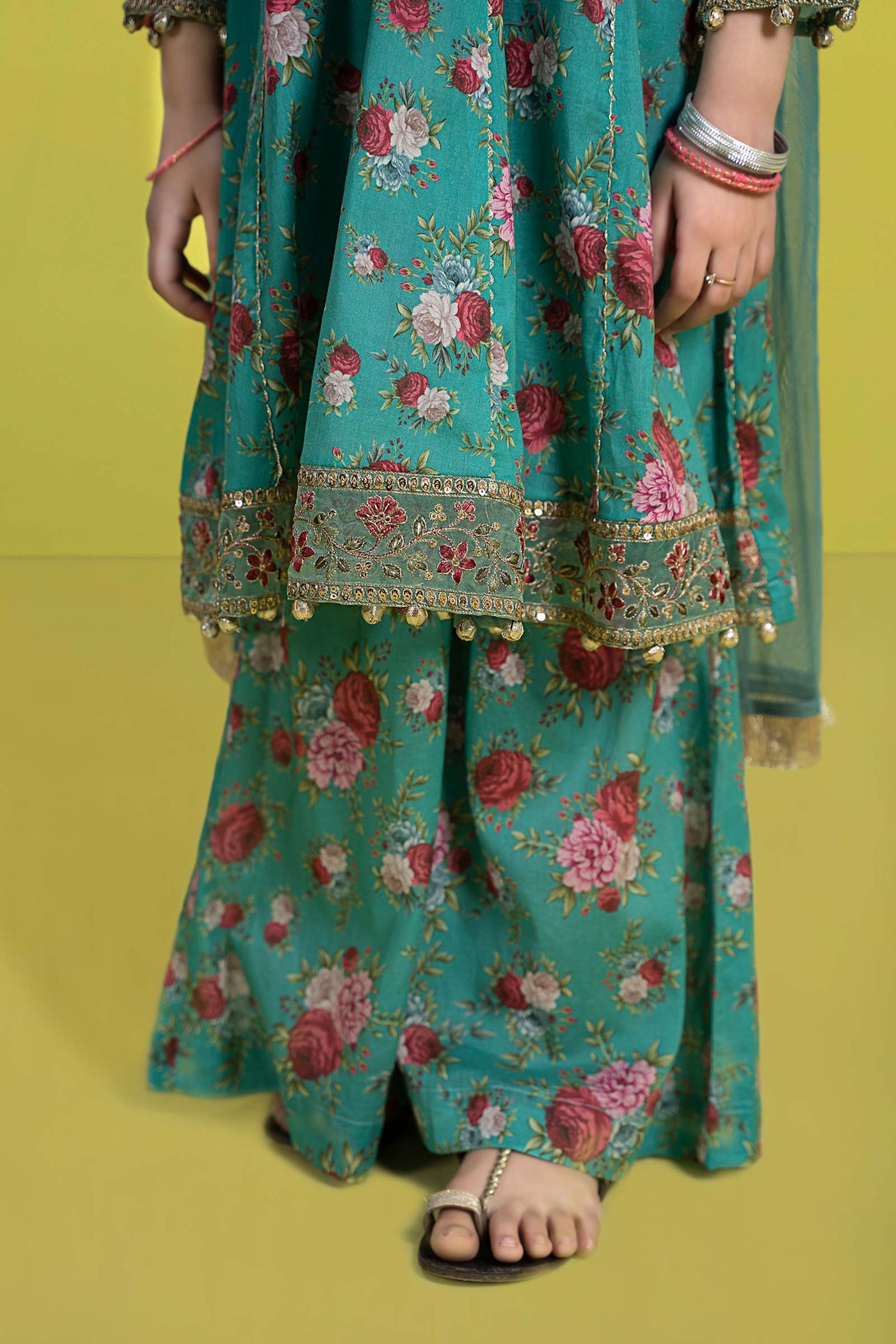 3 Piece Embroidered Lawn Suit