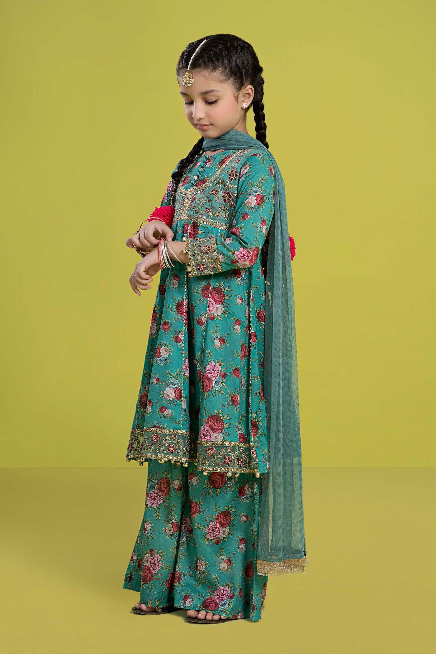 3 Piece Embroidered Lawn Suit