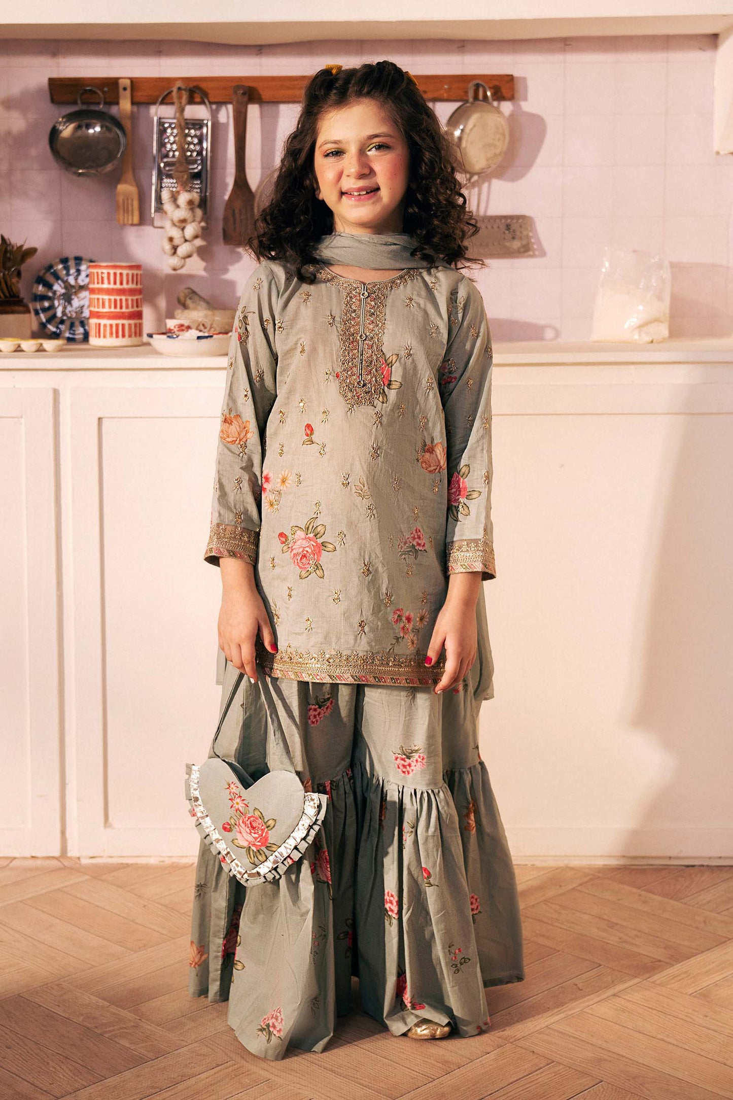 3 Piece Embroidered Lawn Suit