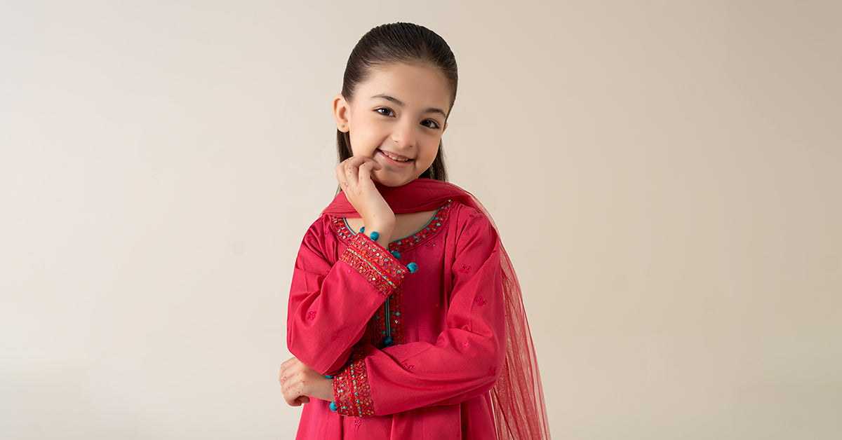 3 Piece Embroidered Lawn Suit