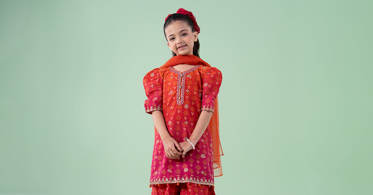 3 Piece Embroidered Lawn Suit