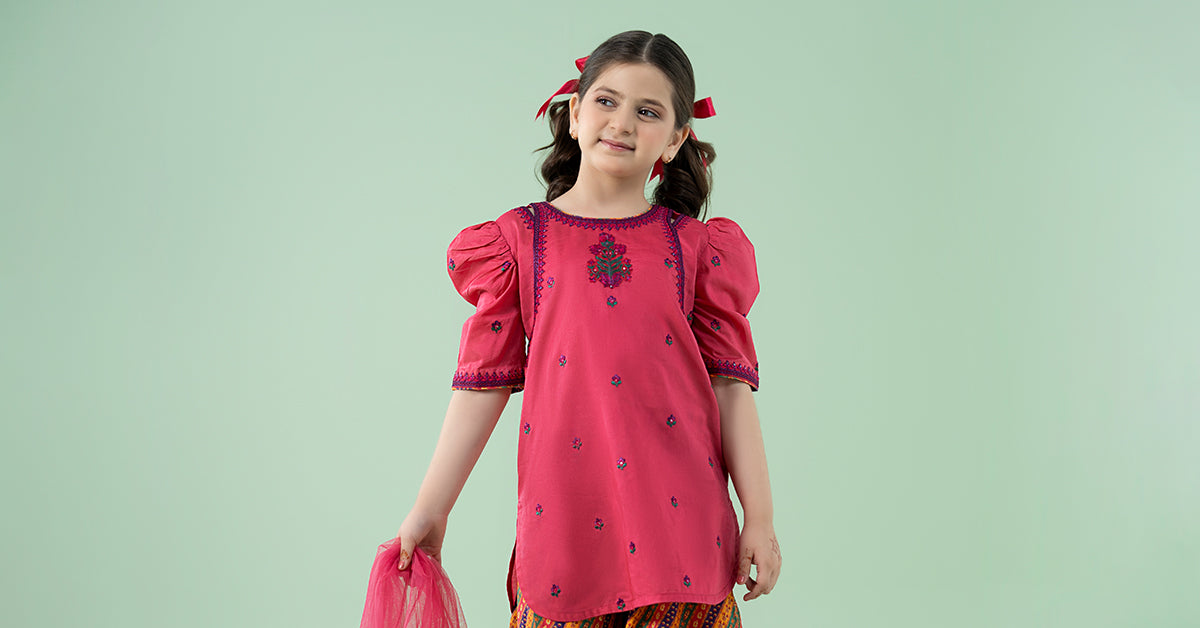 3 Piece Embroidered Lawn Suit