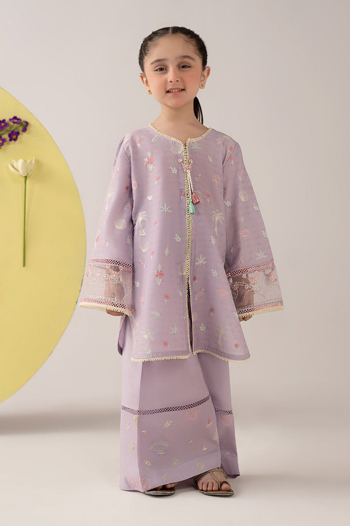 Maria B 2 Piece Embroidered Dobby Lawn Suit, view 1