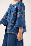 2 Piece Embroidered Dobby Lawn Suit