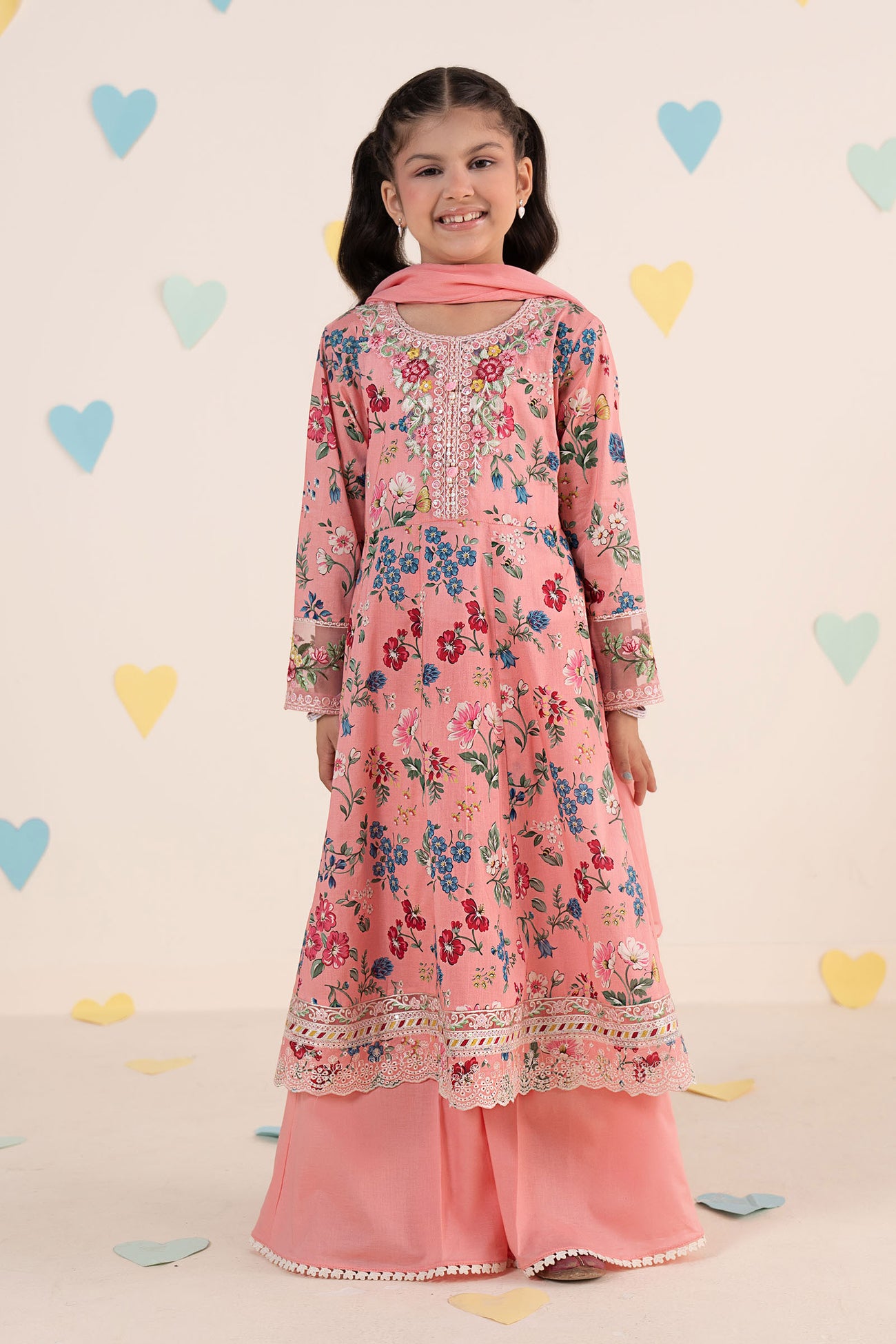 3 Piece Embroidered Lawn Suit