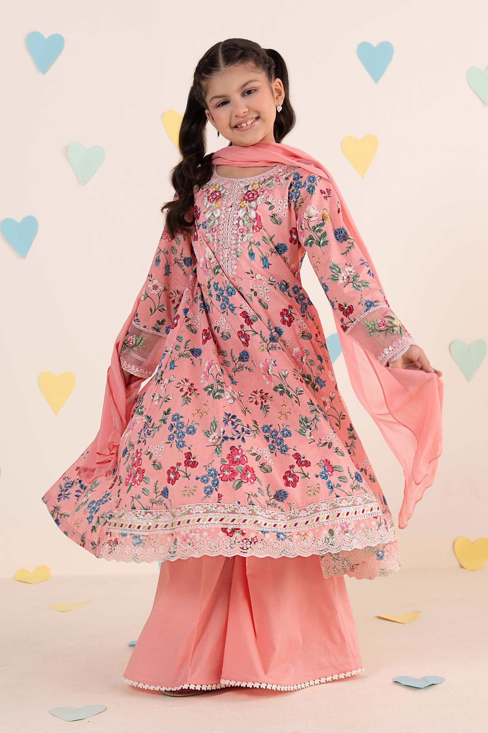 3 Piece Embroidered Lawn Suit