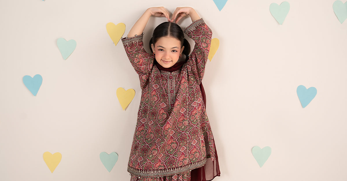 3 Piece Embroidered Lawn Suit