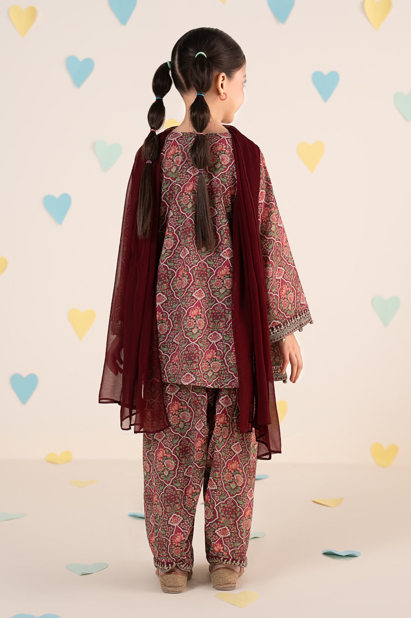 3 Piece Embroidered Lawn Suit