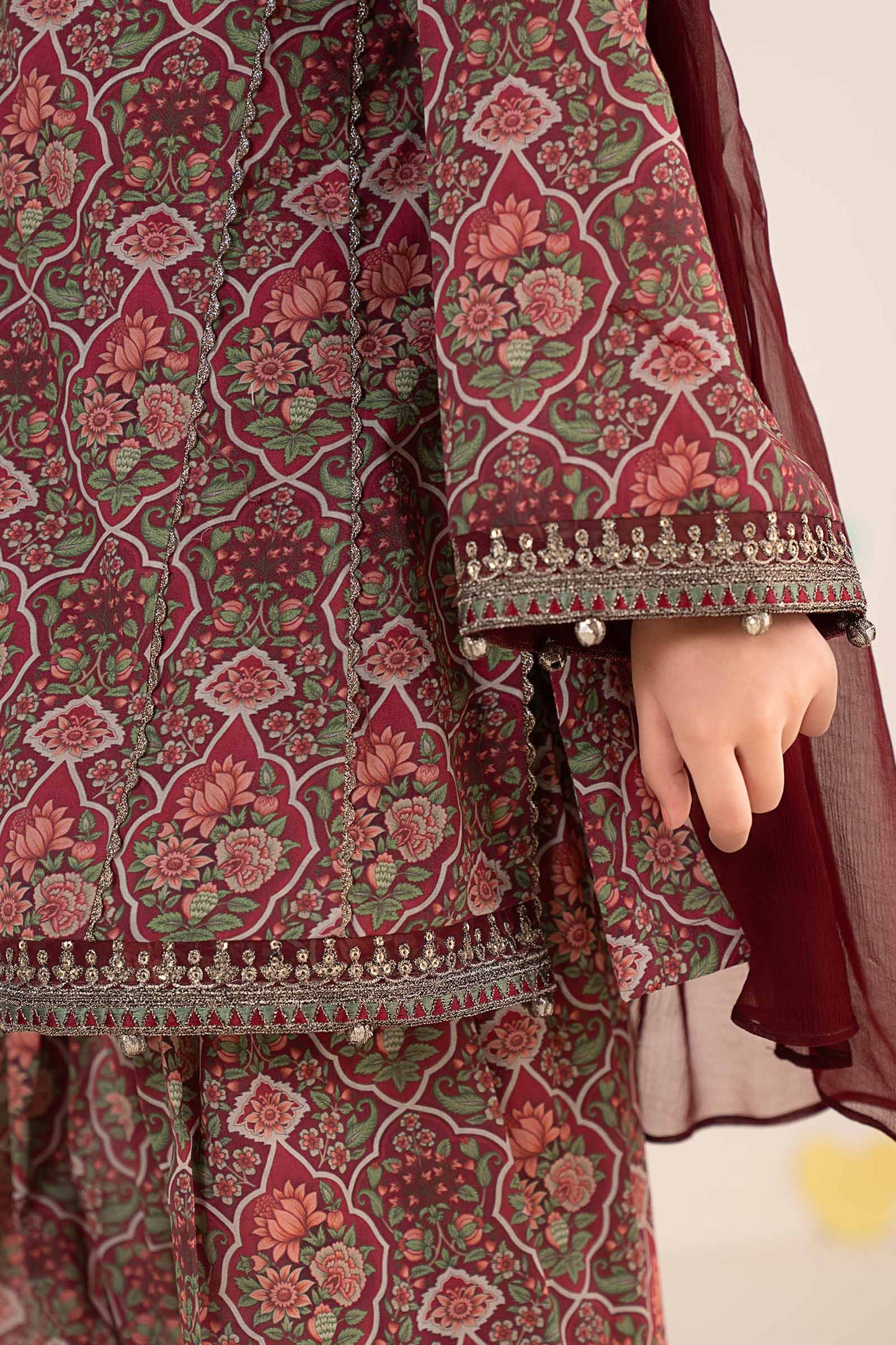 3 Piece Embroidered Lawn Suit