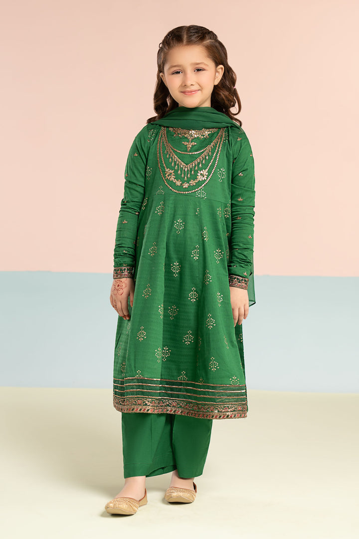 2 Piece Embroidered Lawn Suit All Products MKE23R1-023-GRN