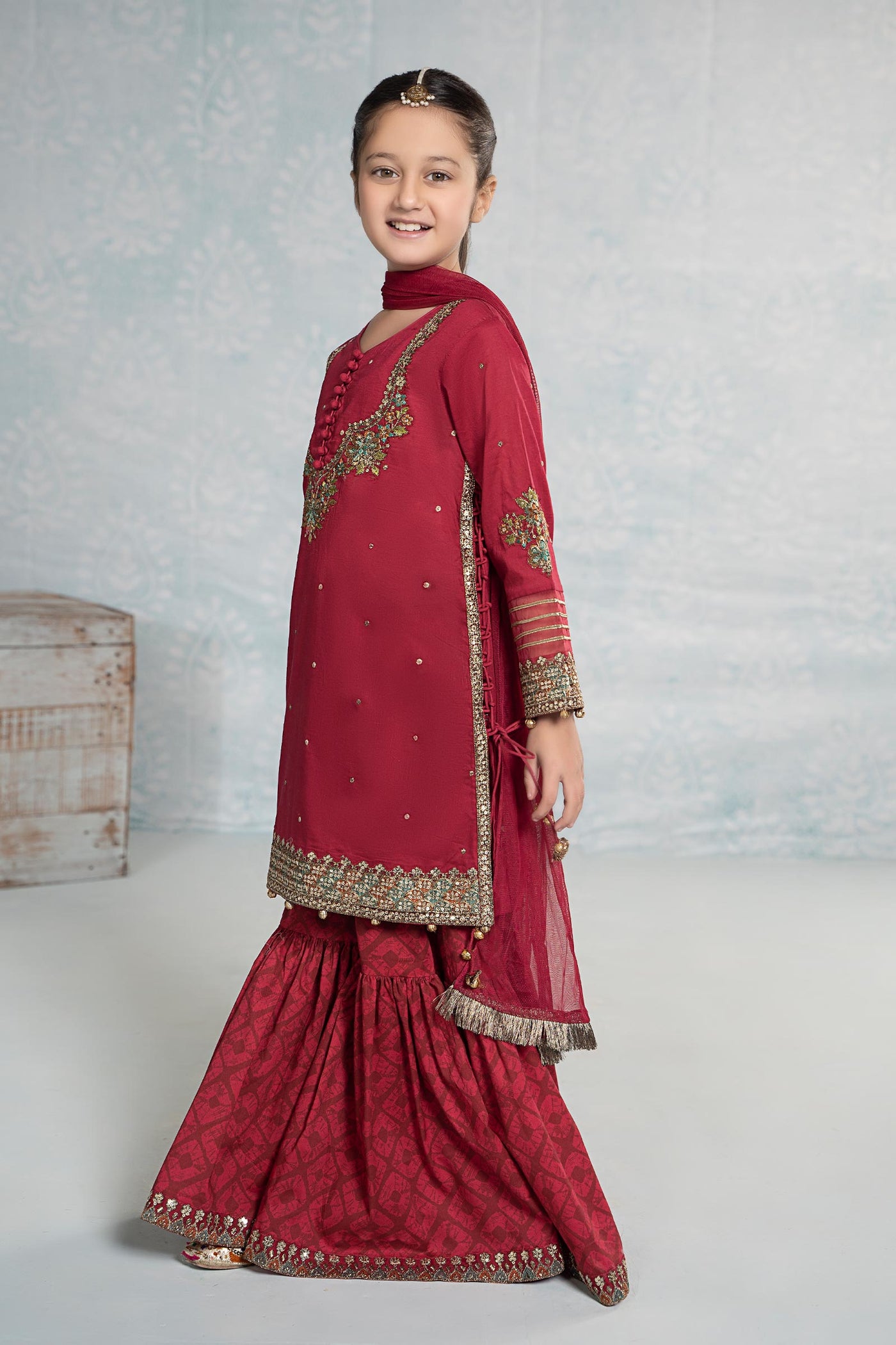 3 Piece Embroidered Lawn Suit | MKD-EF24-17