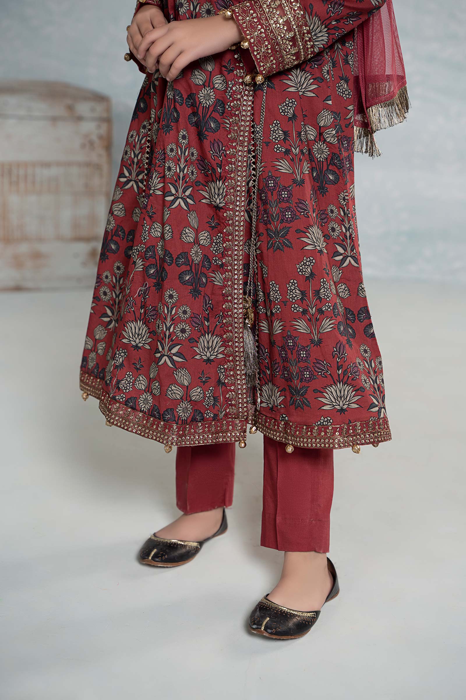 3 Piece Embroidered Lawn Suit