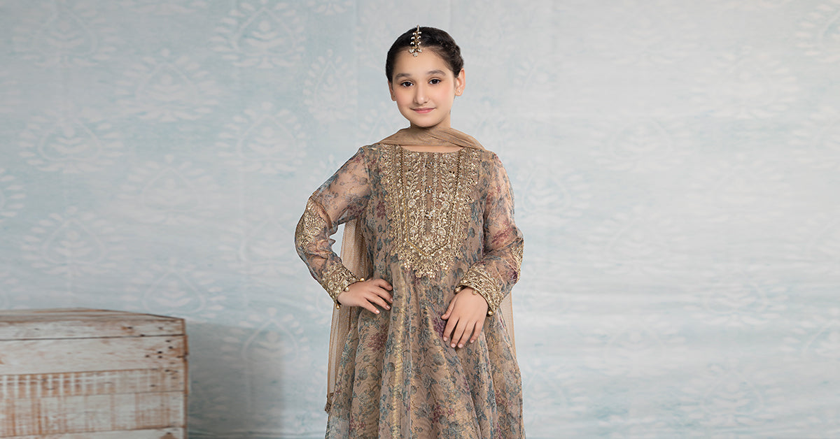 3 Piece Masoori Net Suit