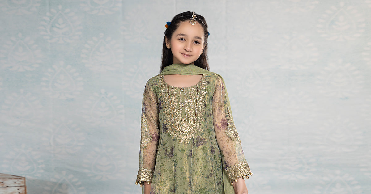 3 Piece Masoori Net Suit