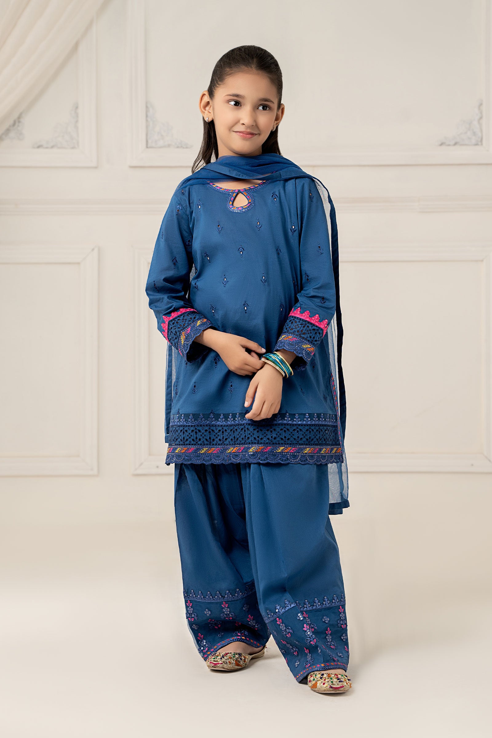 3 Piece Embroidered Lawn Suit