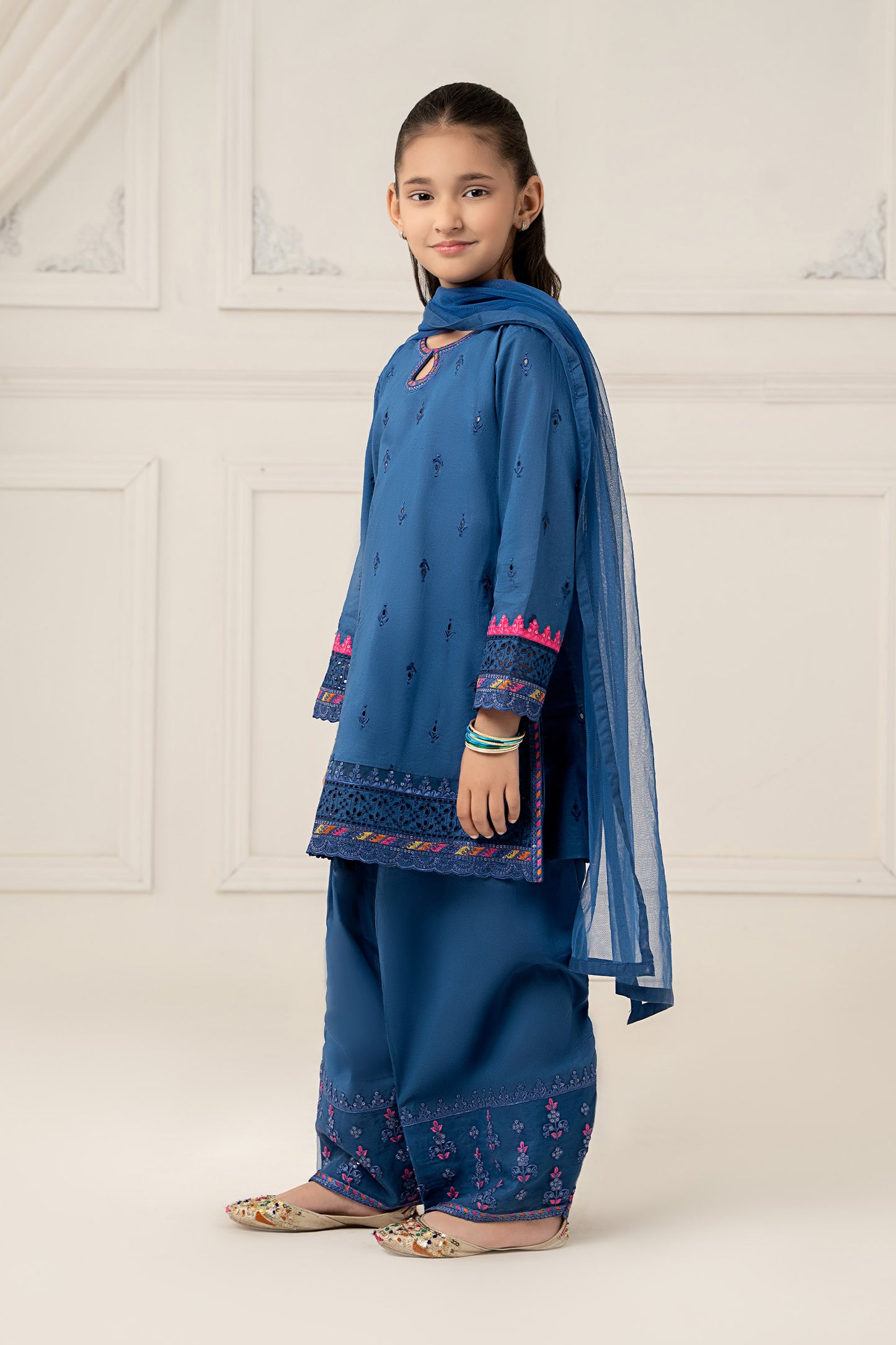 3 Piece Embroidered Lawn Suit