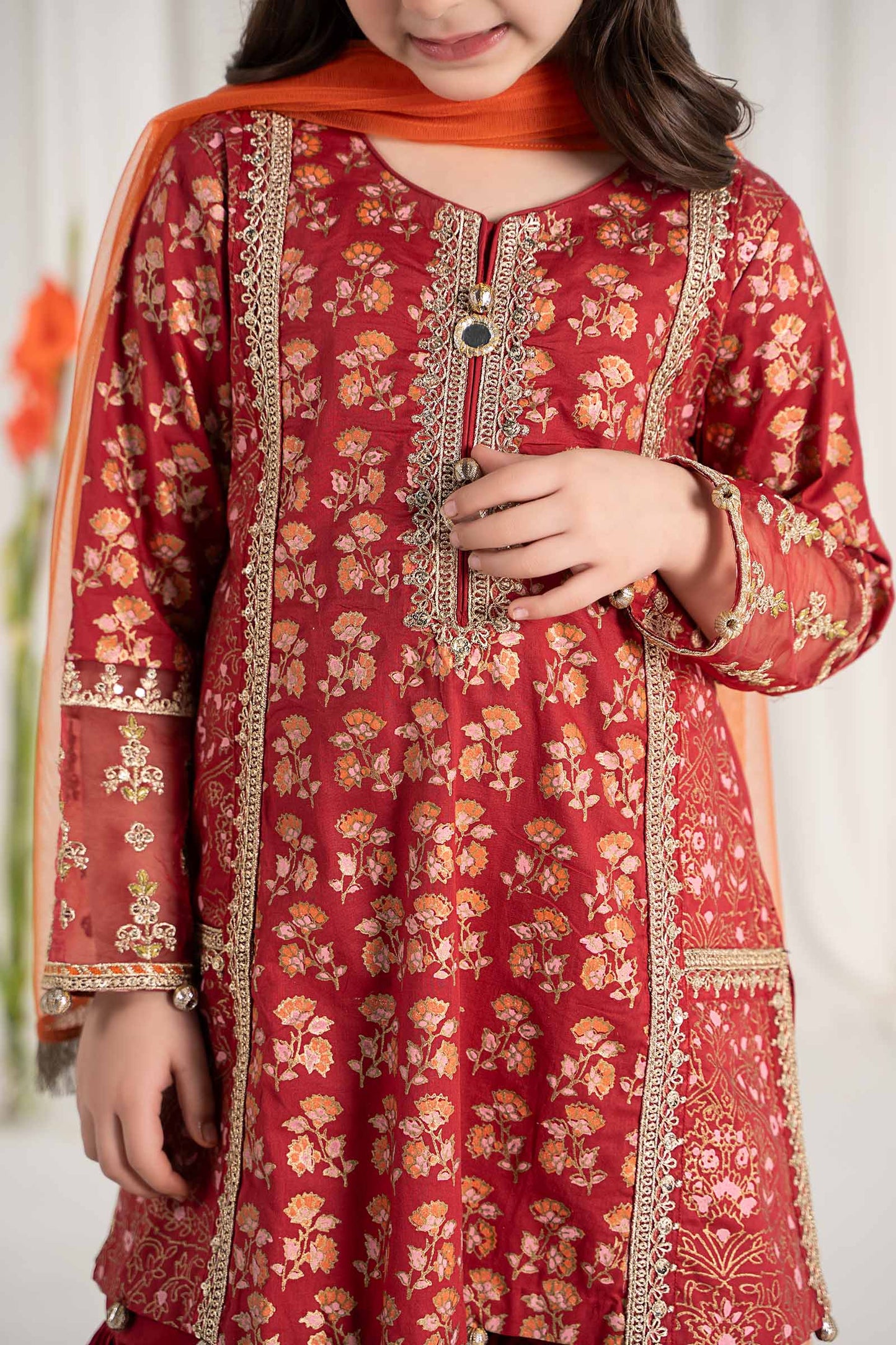 3 Piece Embroidered Lawn Suit