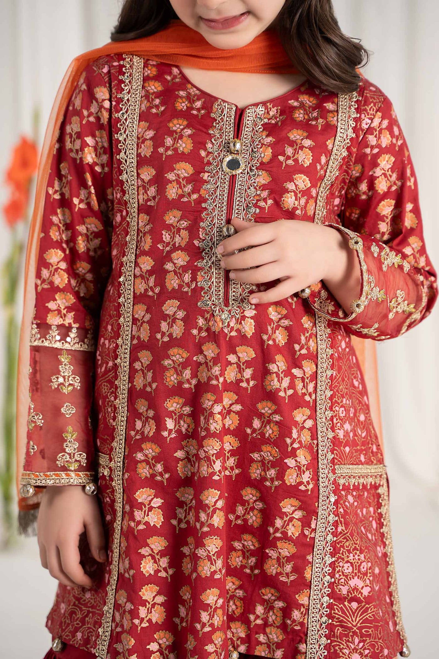 3 Piece Embroidered Lawn Suit