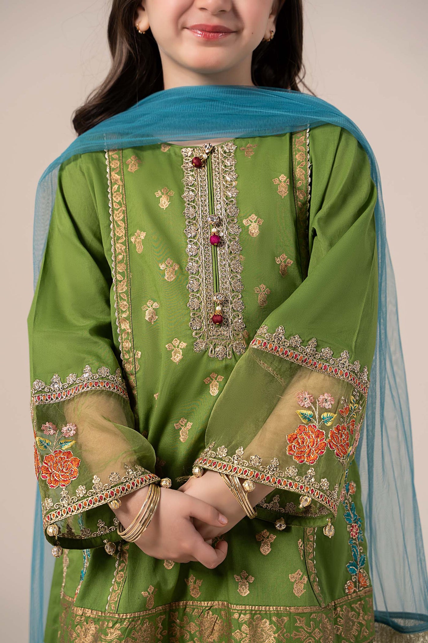 3 Piece Embroidered Lawn Suit