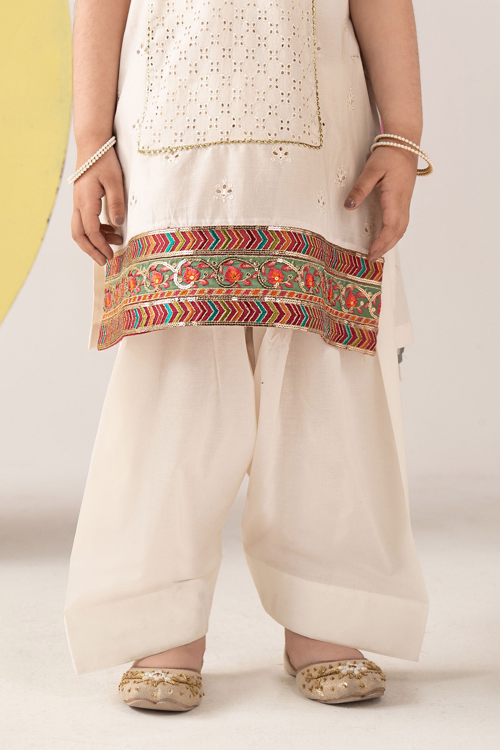 3 Piece Dyed Cambric Suit