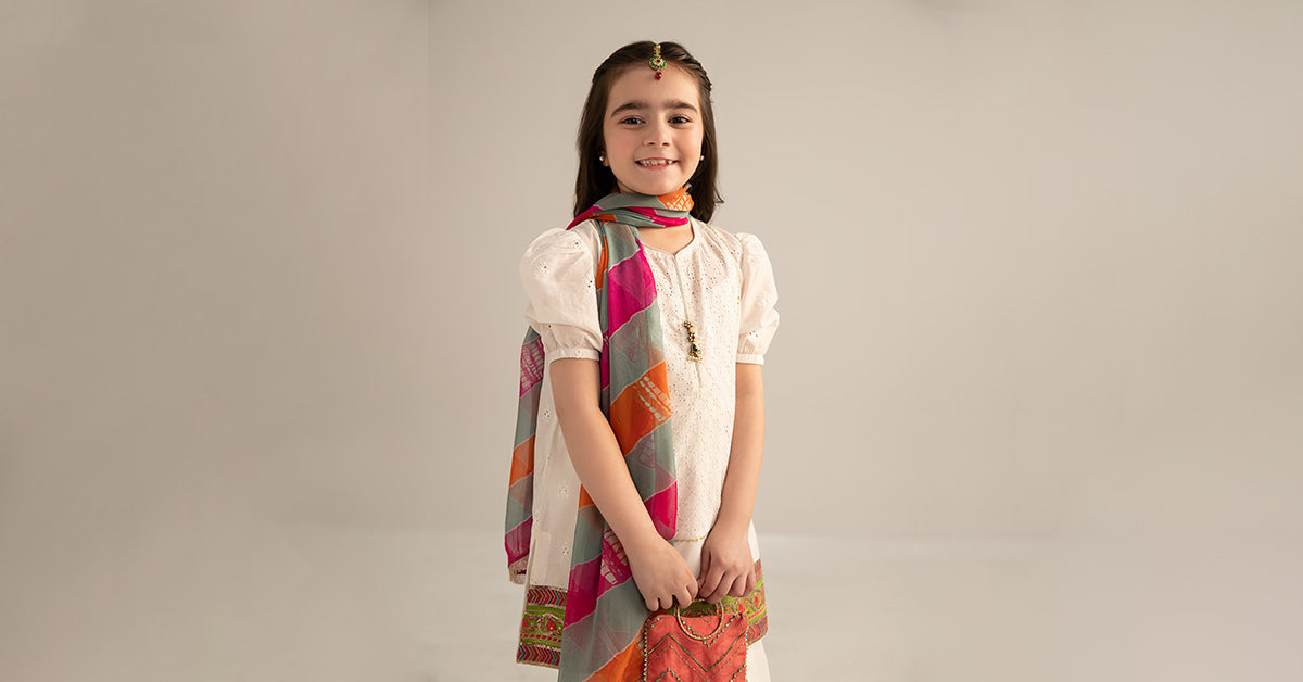 3 Piece Dyed Cambric Suit