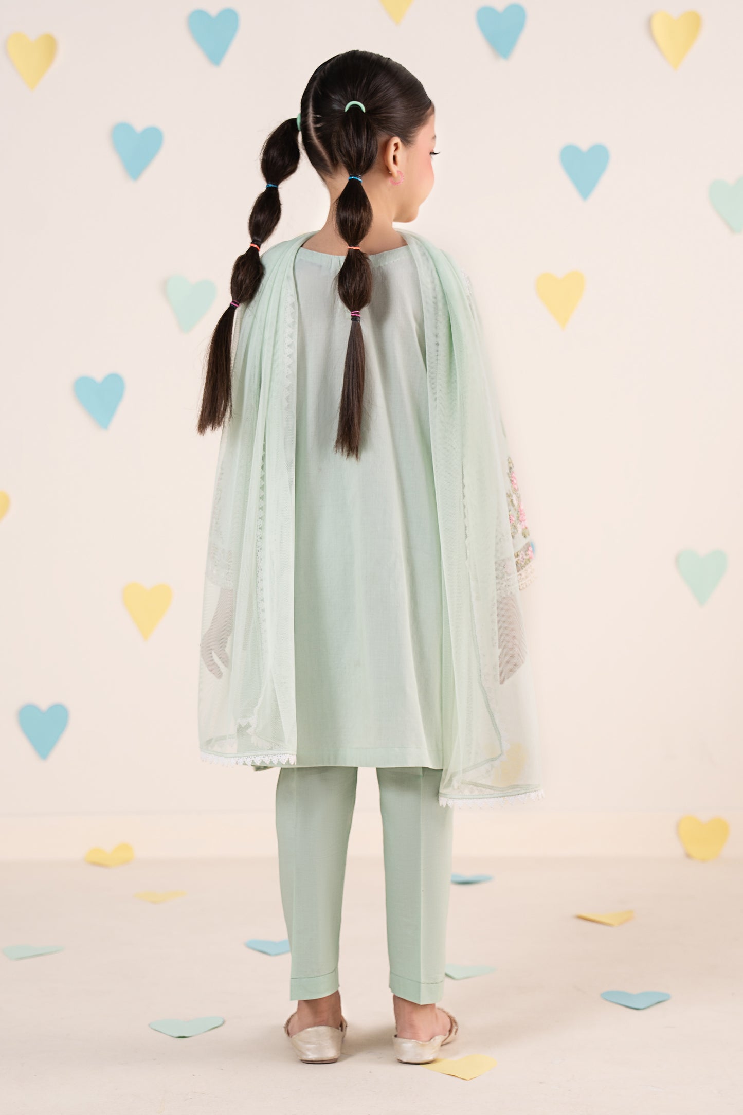 3 Piece Embroidered Dobby Lawn Suit