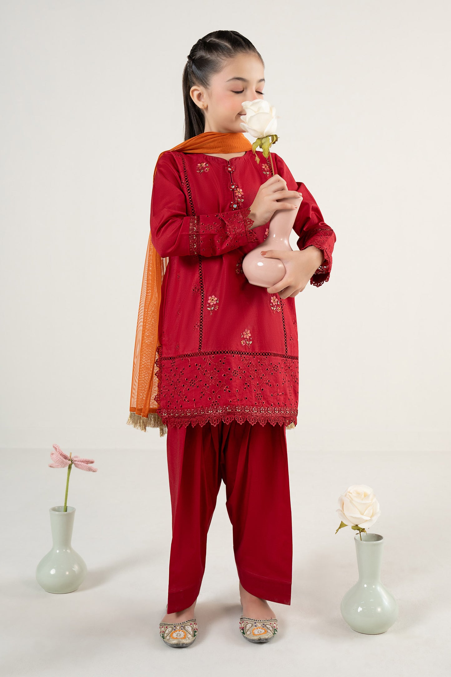 3 Piece Embroidered Lawn Suit