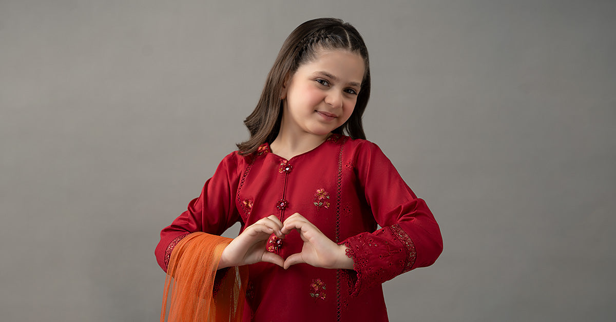 3 Piece Embroidered Lawn Suit