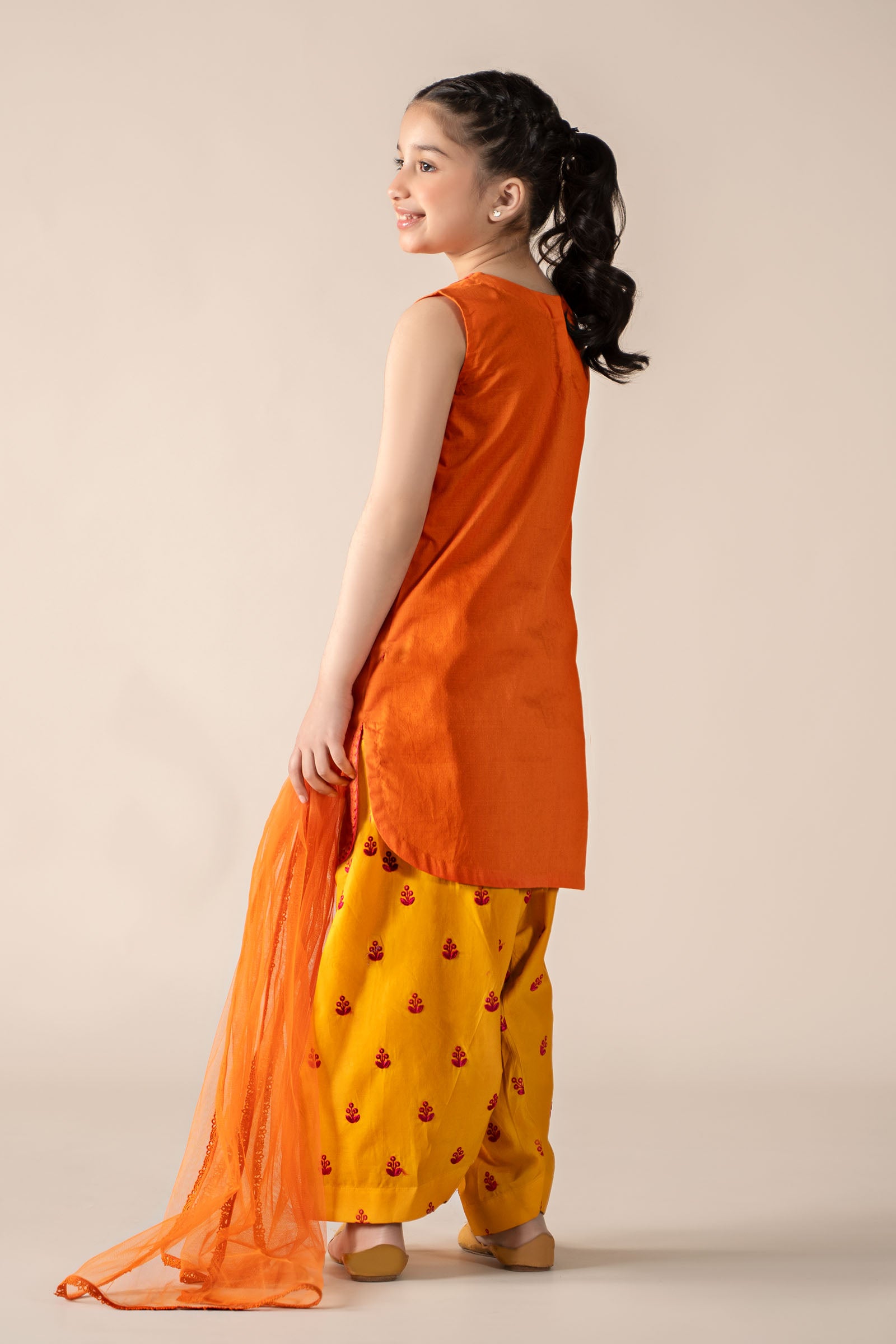 3 Piece Embroidered Dobby Lawn Suit