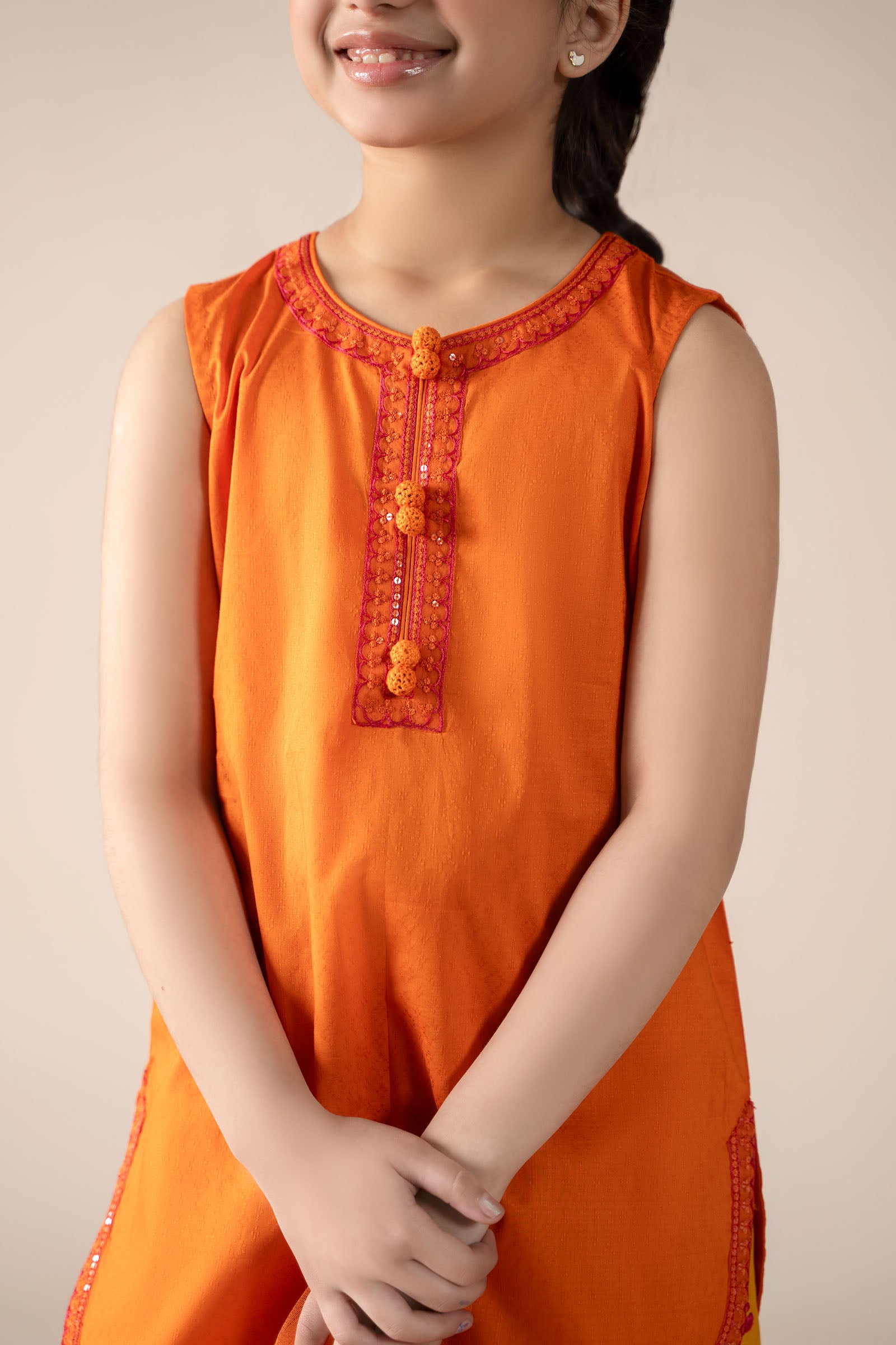 3 Piece Embroidered Dobby Lawn Suit