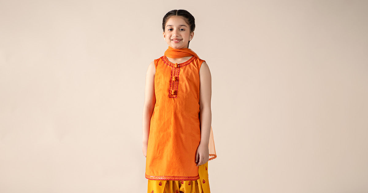 3 Piece Embroidered Dobby Lawn Suit