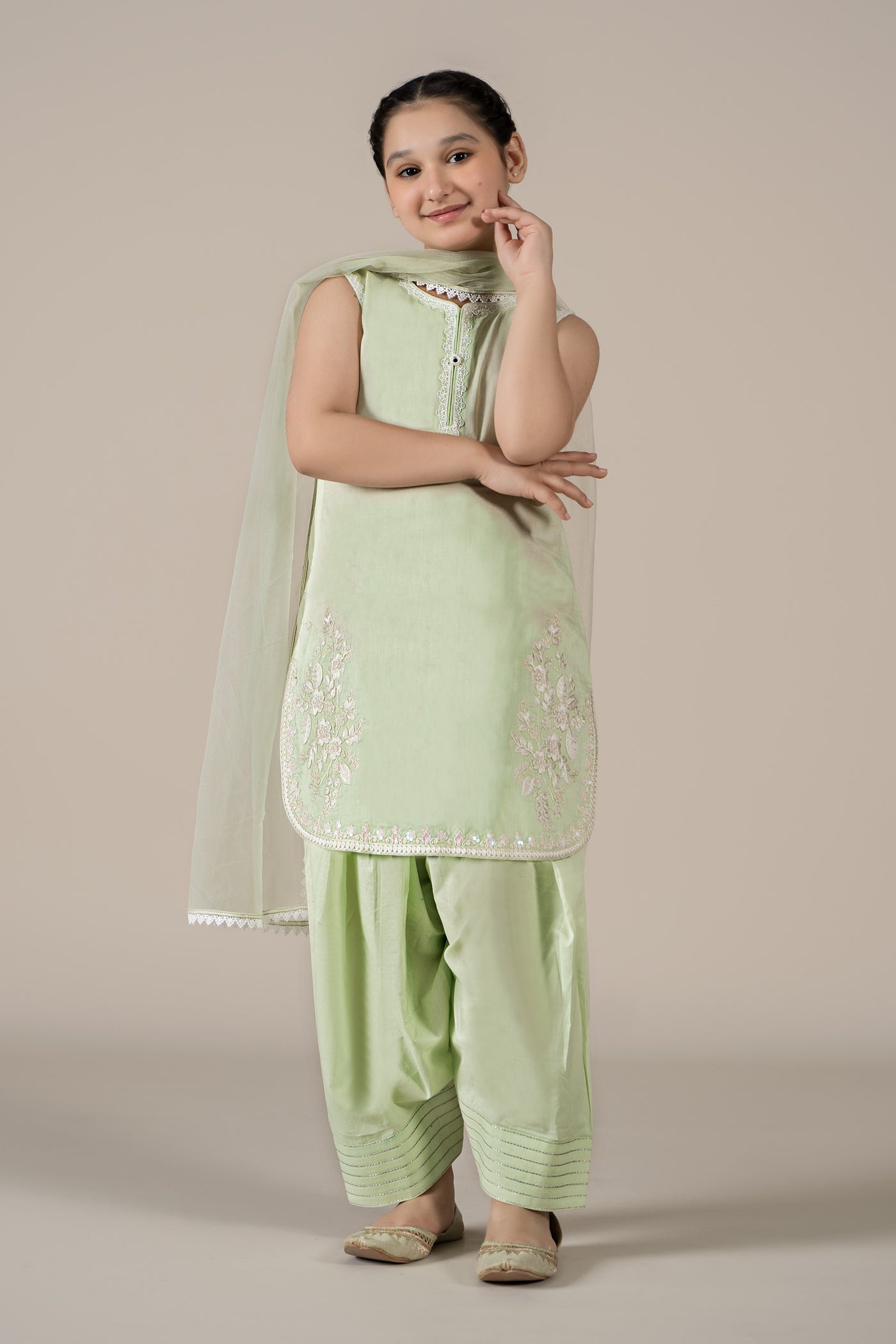 3 Piece Embroidered Lawn Suit