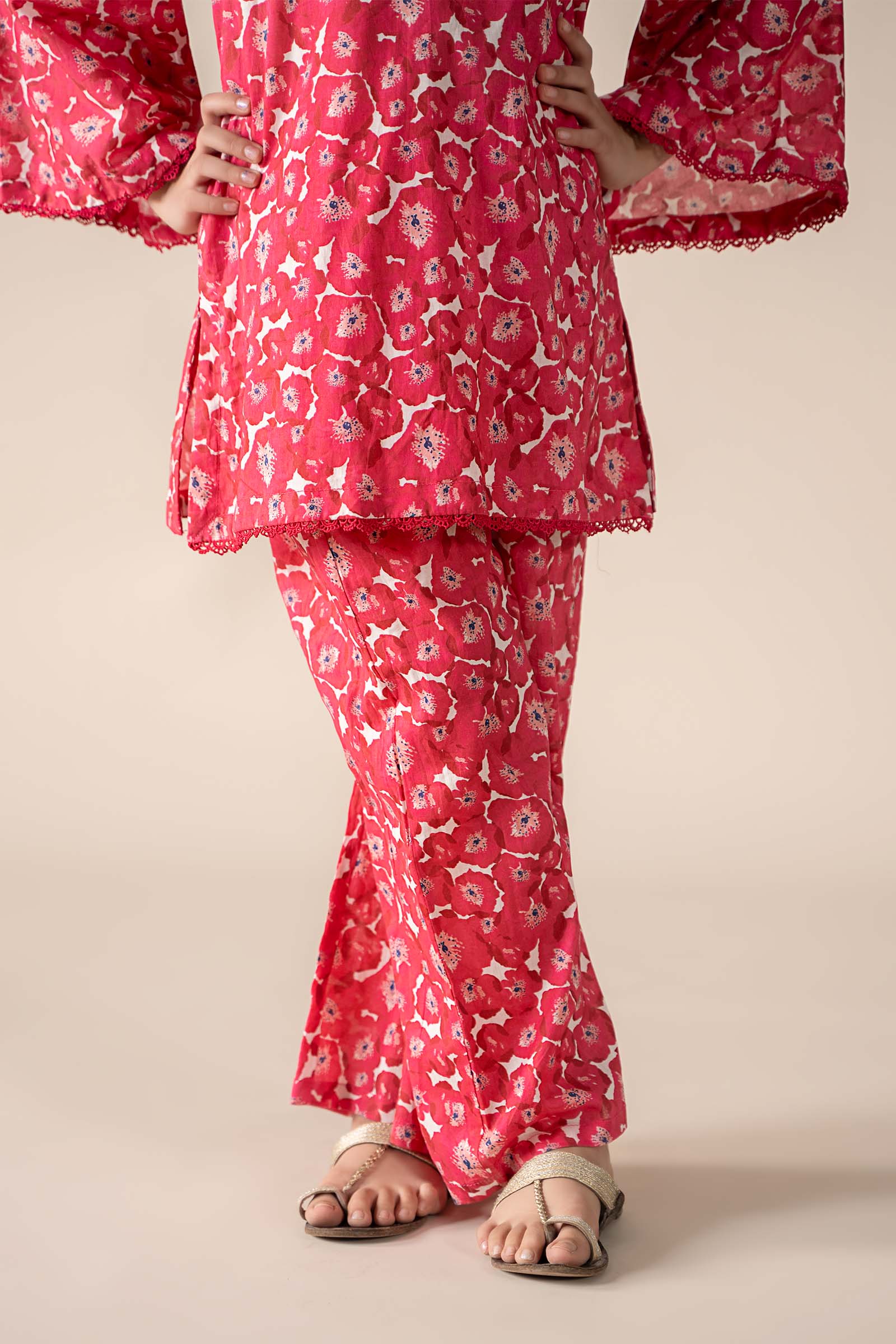 2 Piece Printed Lawn Suit