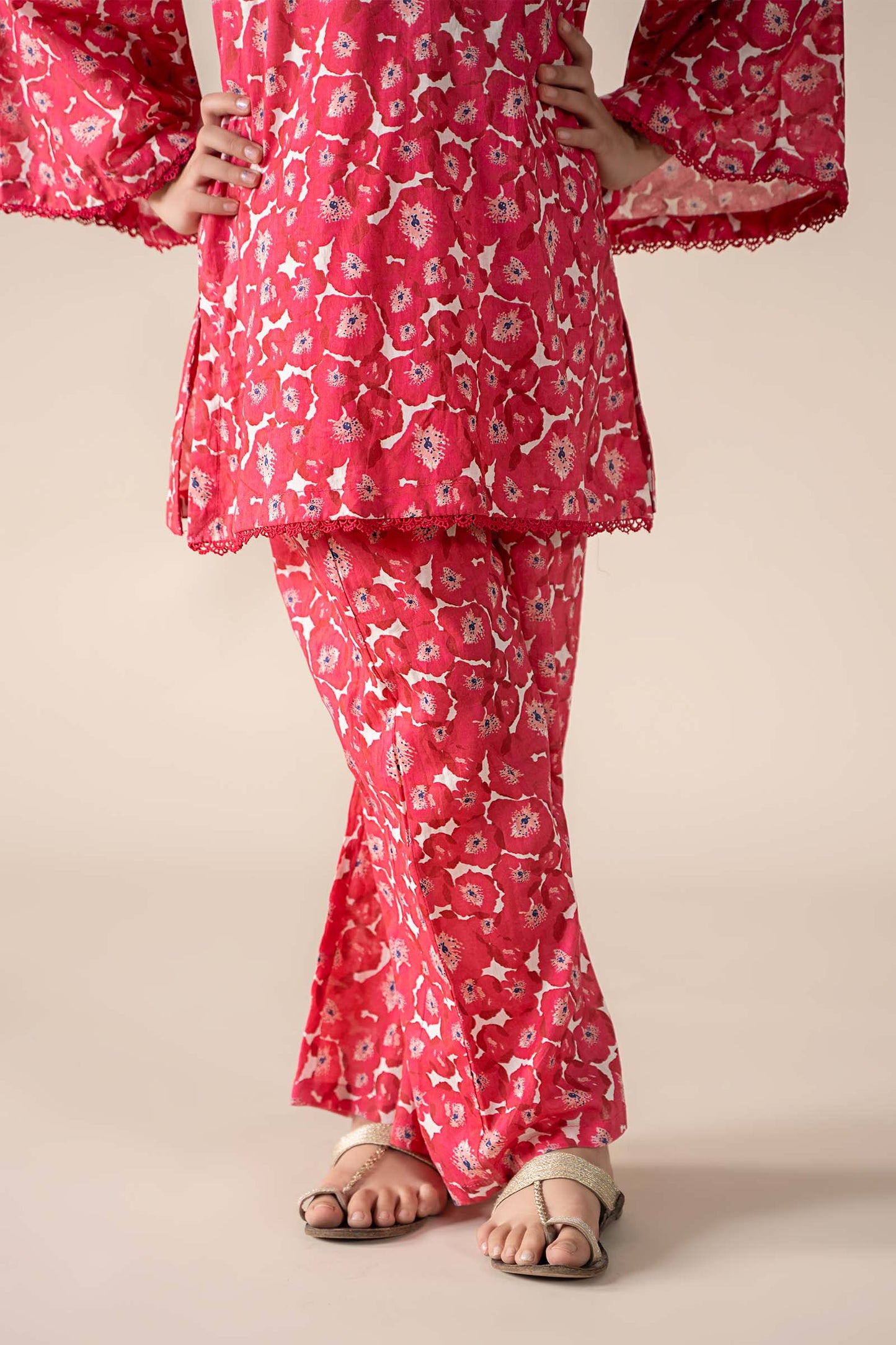 2 Piece Printed Lawn Suit