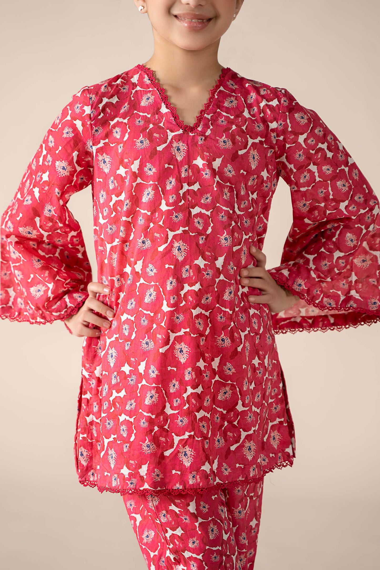 2 Piece Printed Lawn Suit